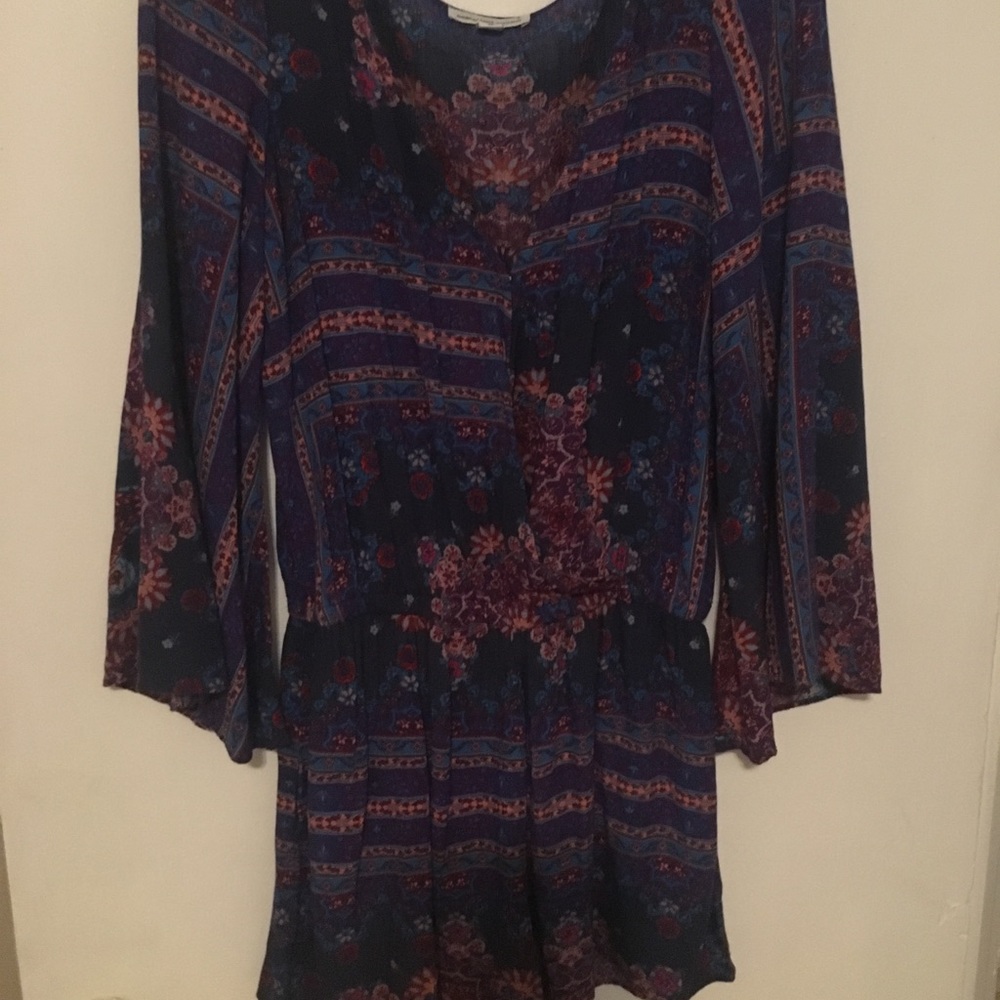 Multi colored romper